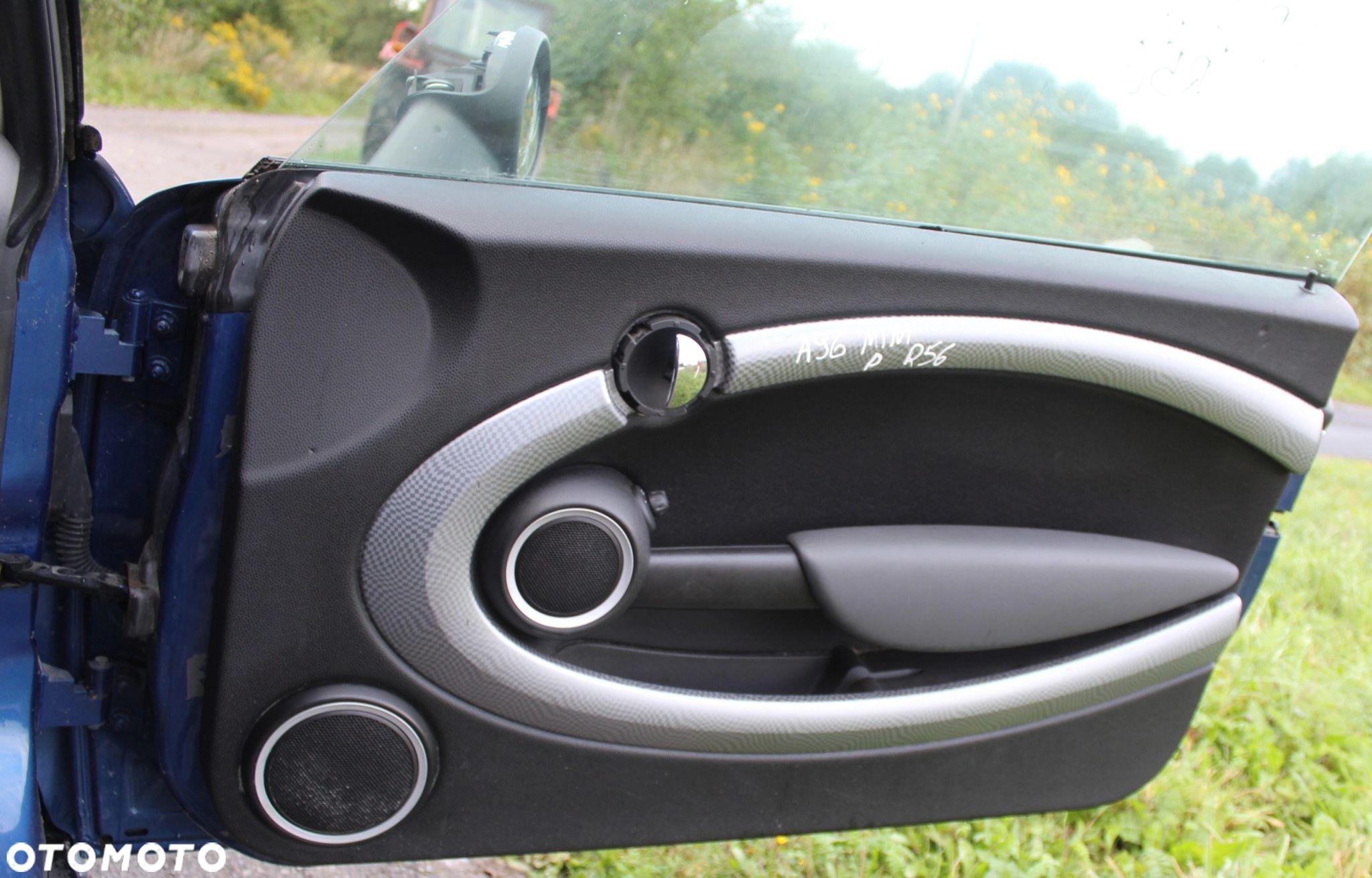 FOTELE KANAPA BOCZKI MINI R56 PÓŁ SKÓRA WORKS - 15