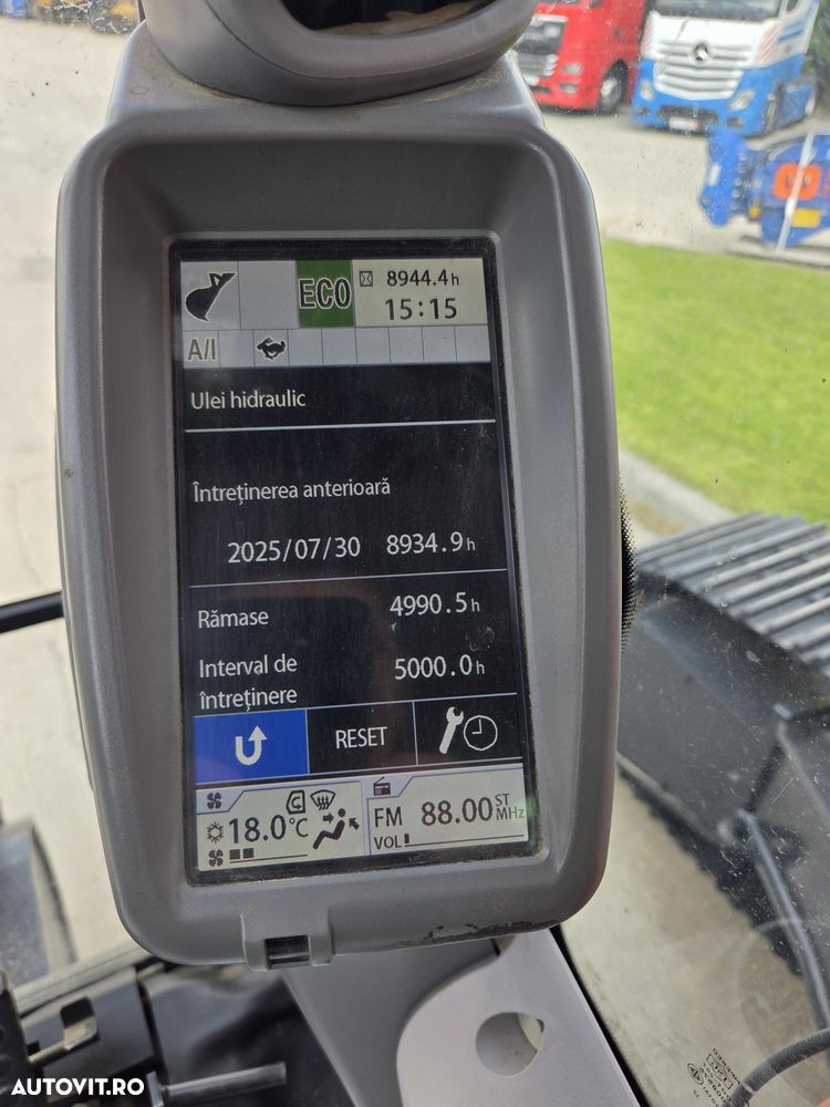 Hitachi ZX300LCN-6, 2019, 8.944h, cupa NOUA 1,8mc, 31,6tone, Ad sapare 7,5m, latime 3m, camere spate si laterale, inst picon si rotire pe brate, consum mediu 19,6l, lant 90% ok doar 721h deplasare, avertizare antirasturnare, posibl leasing-PROMOTIE 93.900Eur - 14