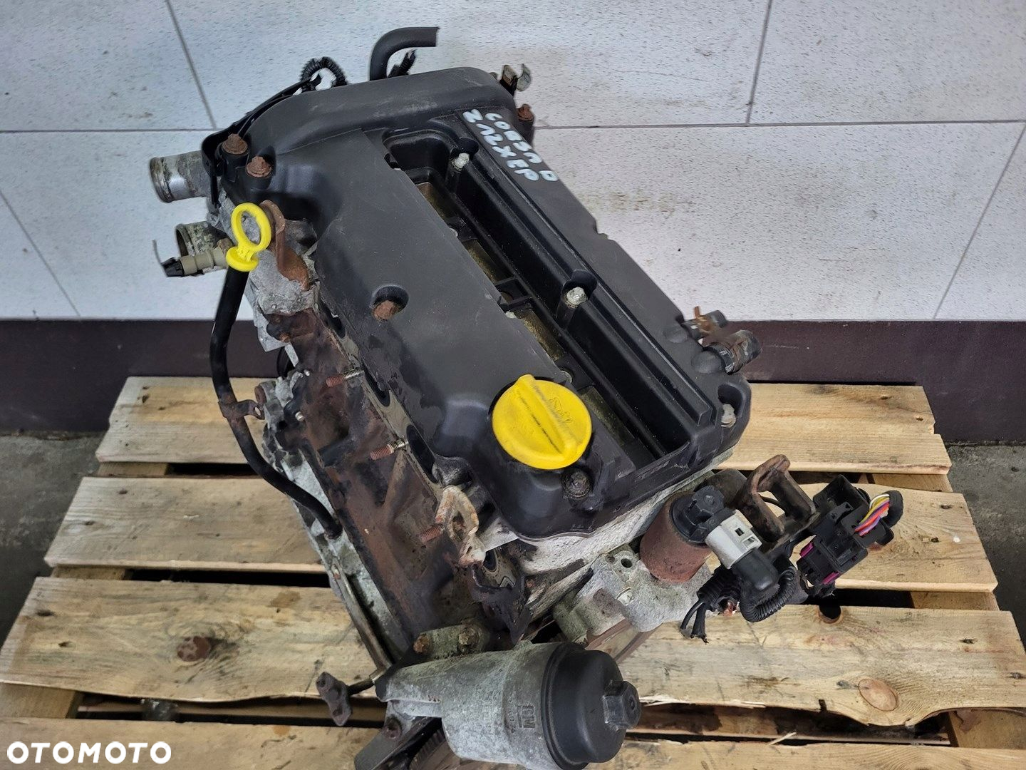 Silnik Słupek Z12XEP 1.2 benzyna OPEL CORSA D ASTRA H AGILA 248tys km - 8