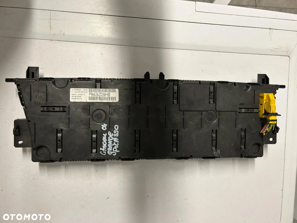 LICZNIK ZEGARY CITROEN C4 PICASSO I P9663623280 - 2