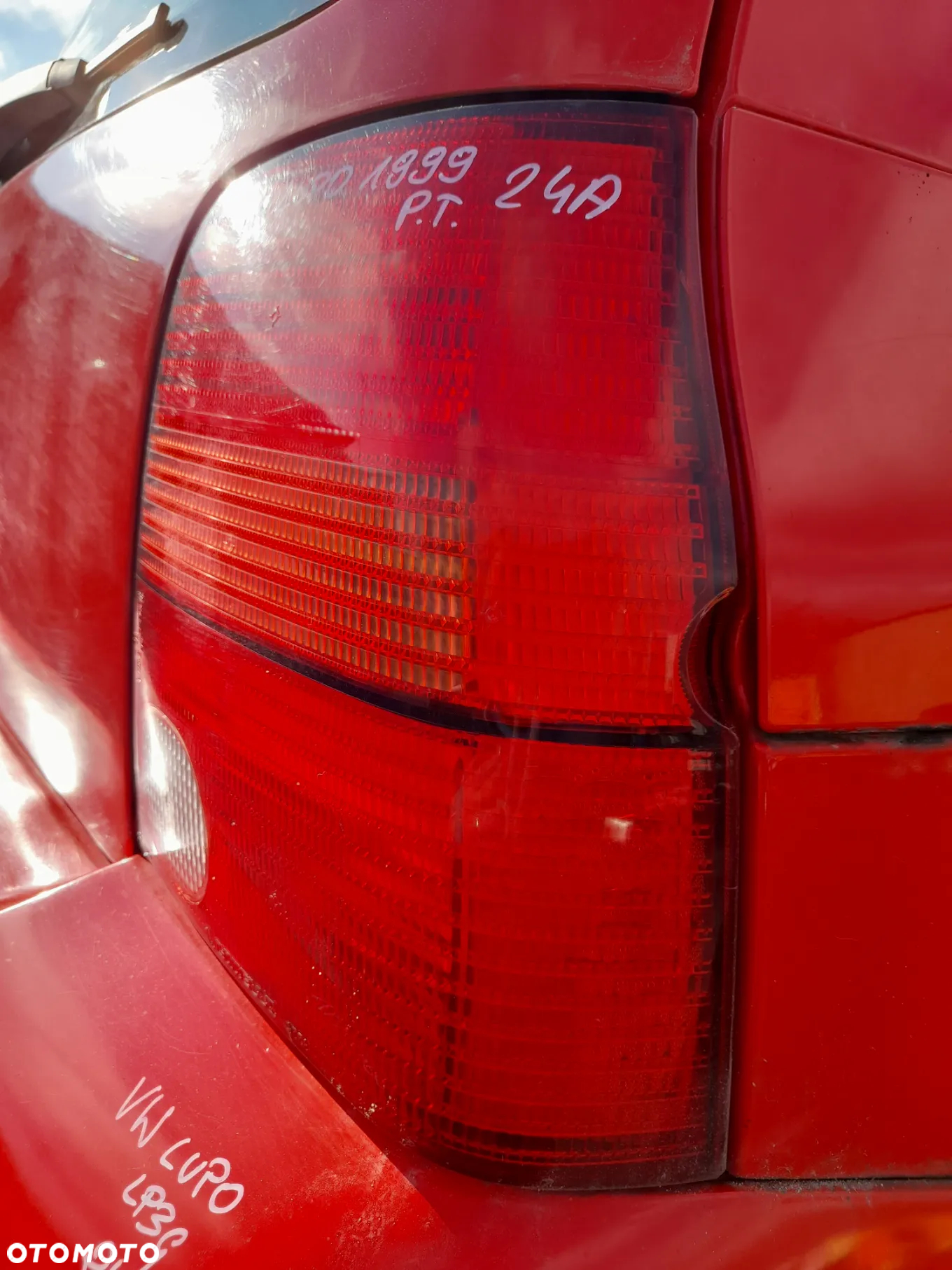 VW LUPO LAMPA PRAWY TYŁ PRAWA TYLNA - 9