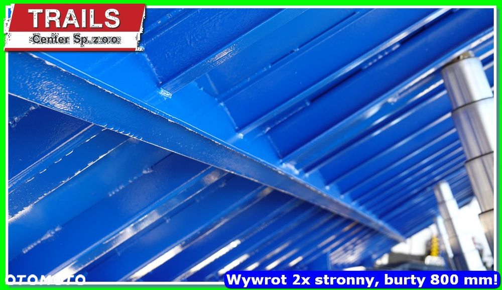 Inny Wywrotka 2x strony, platforma 12,60 m, burty ALUM 600/800 mm !!! - 25