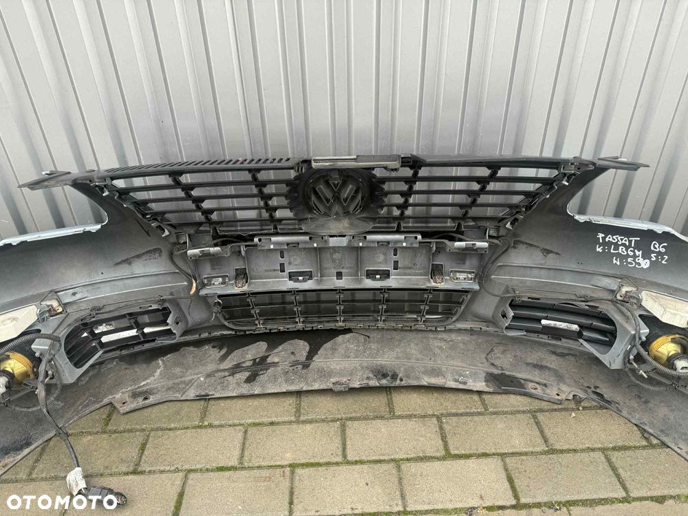 Vw Passat B6 Zderzak Przód Przedni Kompletny LB5M 05-10 - 6