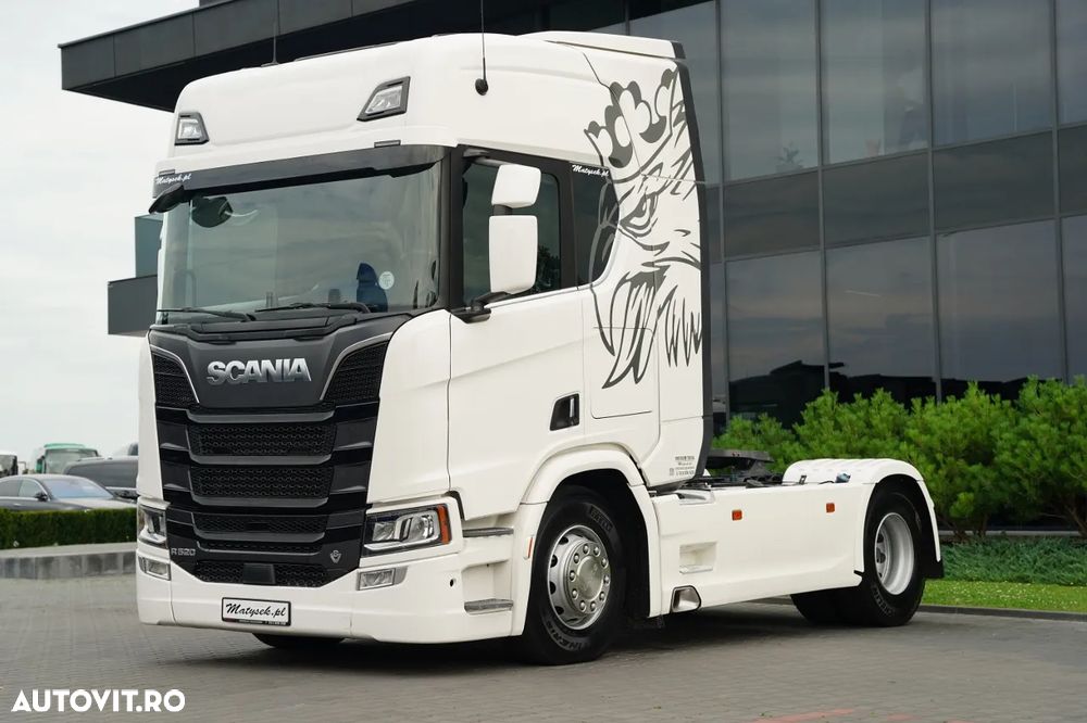 Scania R 520 / V8 / SISTEM HIDRAULIC / RETARDER / I-PARK COOL / FULL AIRMATIC / EURO 6 - 2