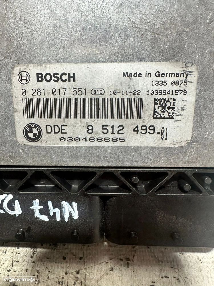.Centralina Motor Original Bosch BMW N47D20C 8512499 0281017551 2007 - 2015 - 8