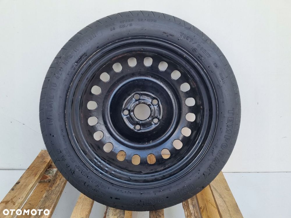 KOŁO DOJAZDOWE Audi A4 B6 B7 _ dojazdówka 125/80 R17 5x112 8E0601027C - 9