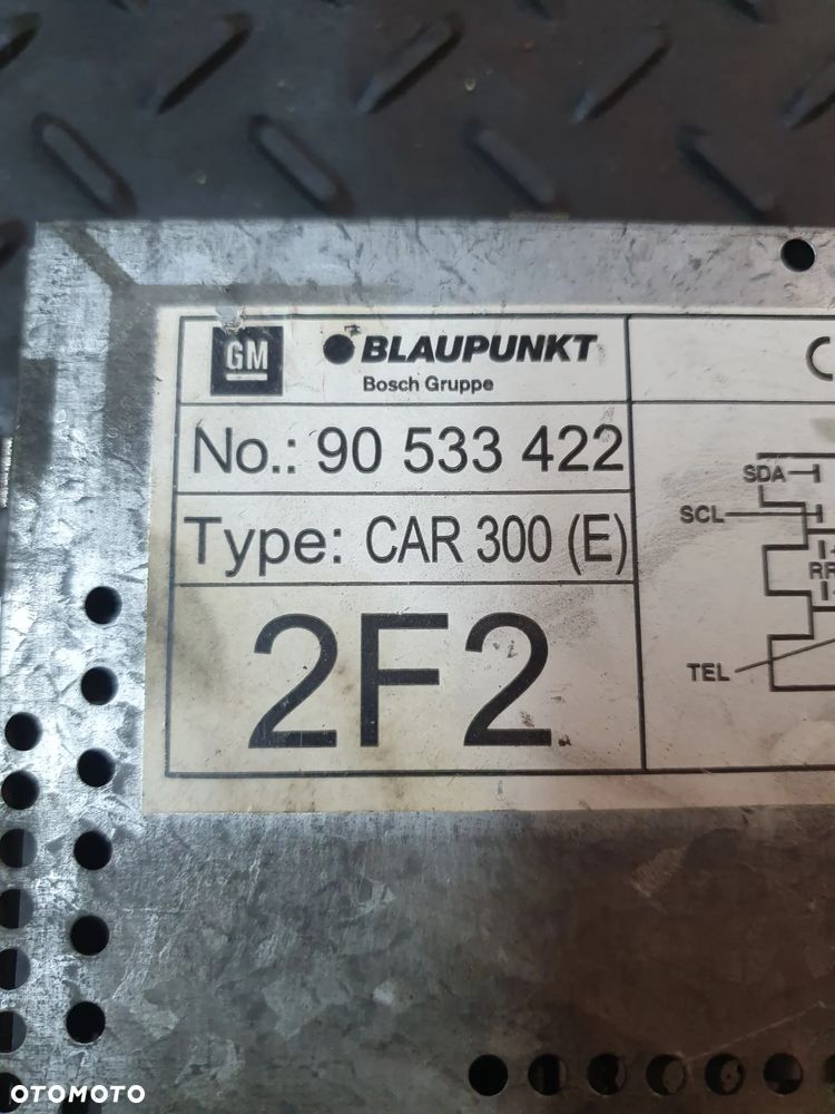 RADIO RADIOODTWARZACZ BLAUPUNKT CAR 300 E 90533422 - 3