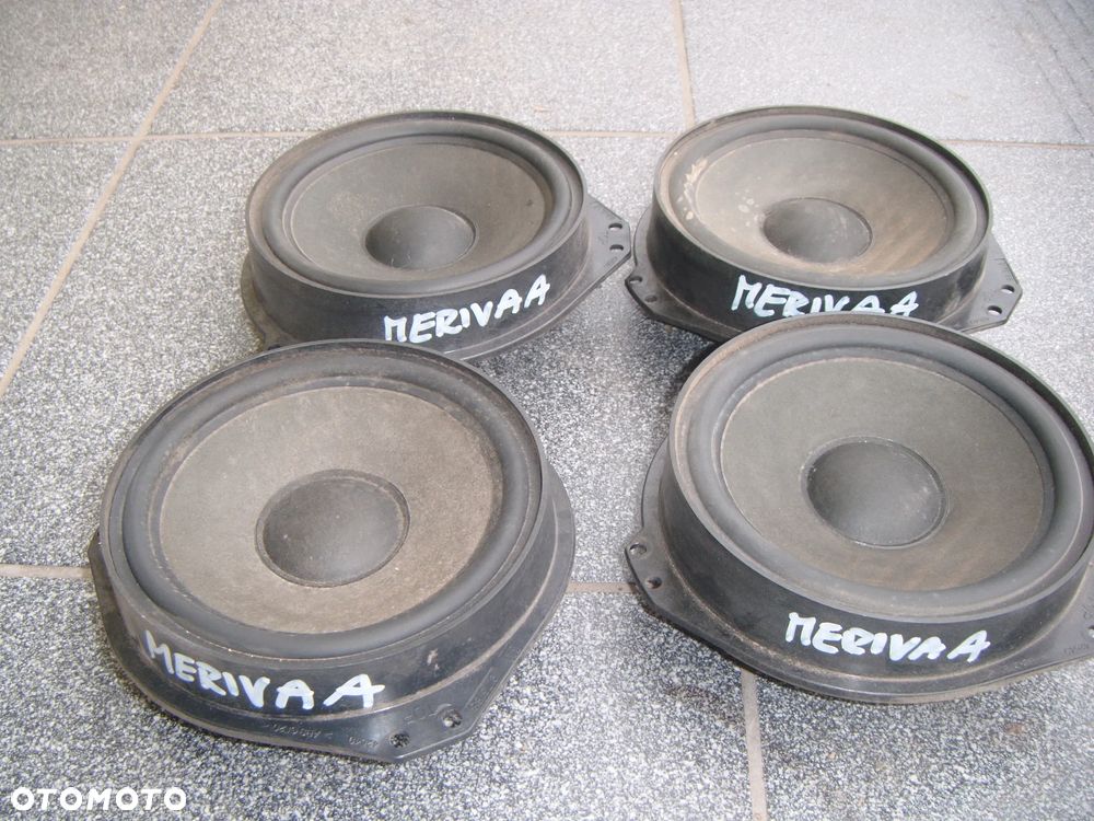 opel meriva a głośniki w drzwi tył+ przód komplet - 1