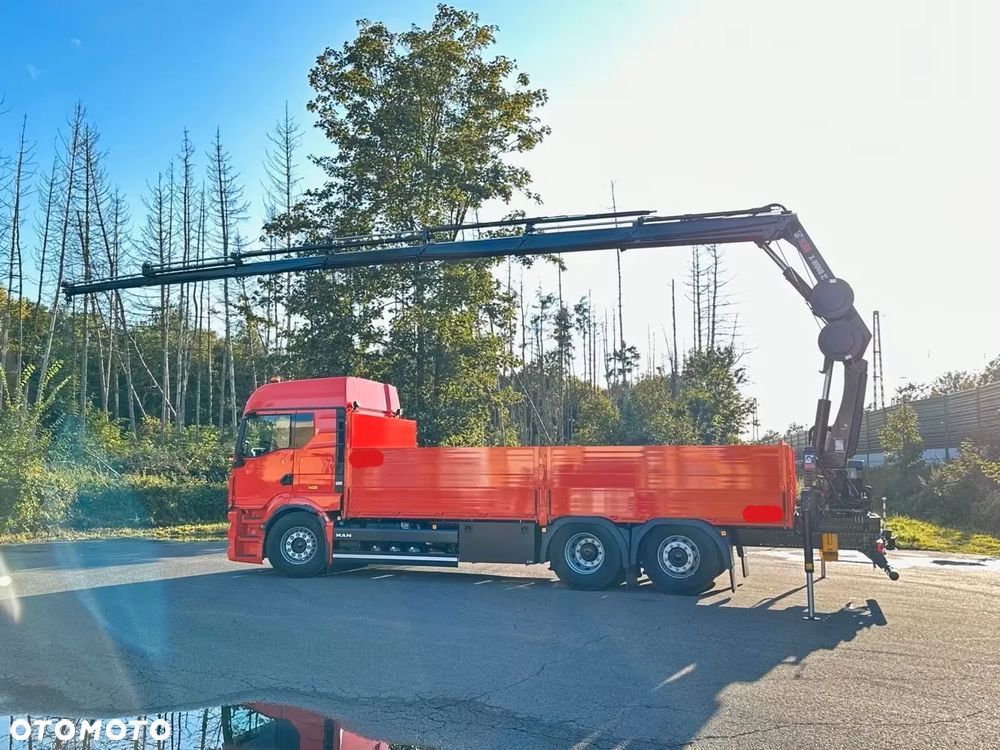 MAN TGS 26.470 6x2 //NOWY// HDS dzwig żuraw HIAB 228-6x wysów 18metró!!! 5i6 funkcja RADIO, Skrzynia łądunkowa. NOWY 2025 od ręki !!! - 10