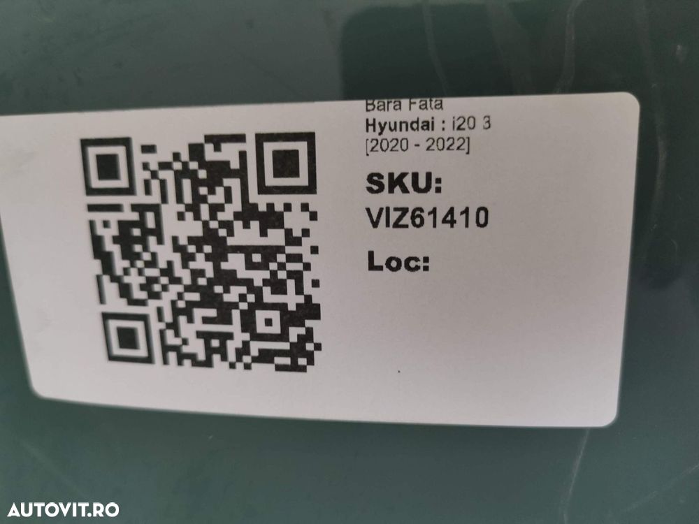 Bara Fata Hyundai  I20 [2023 - 2026] Facelift Originala In Stare Buna - 8