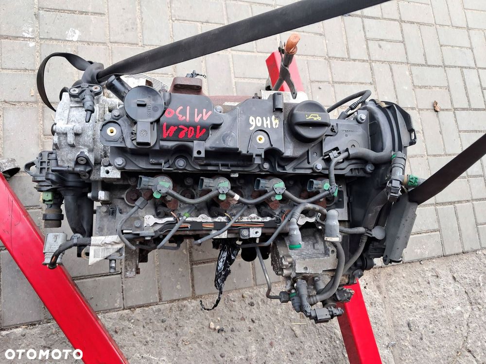 citroen c4 ii b7 1.6 hdi 9h06 silnik kompletny wtryskiwacze pompa wtryskowa