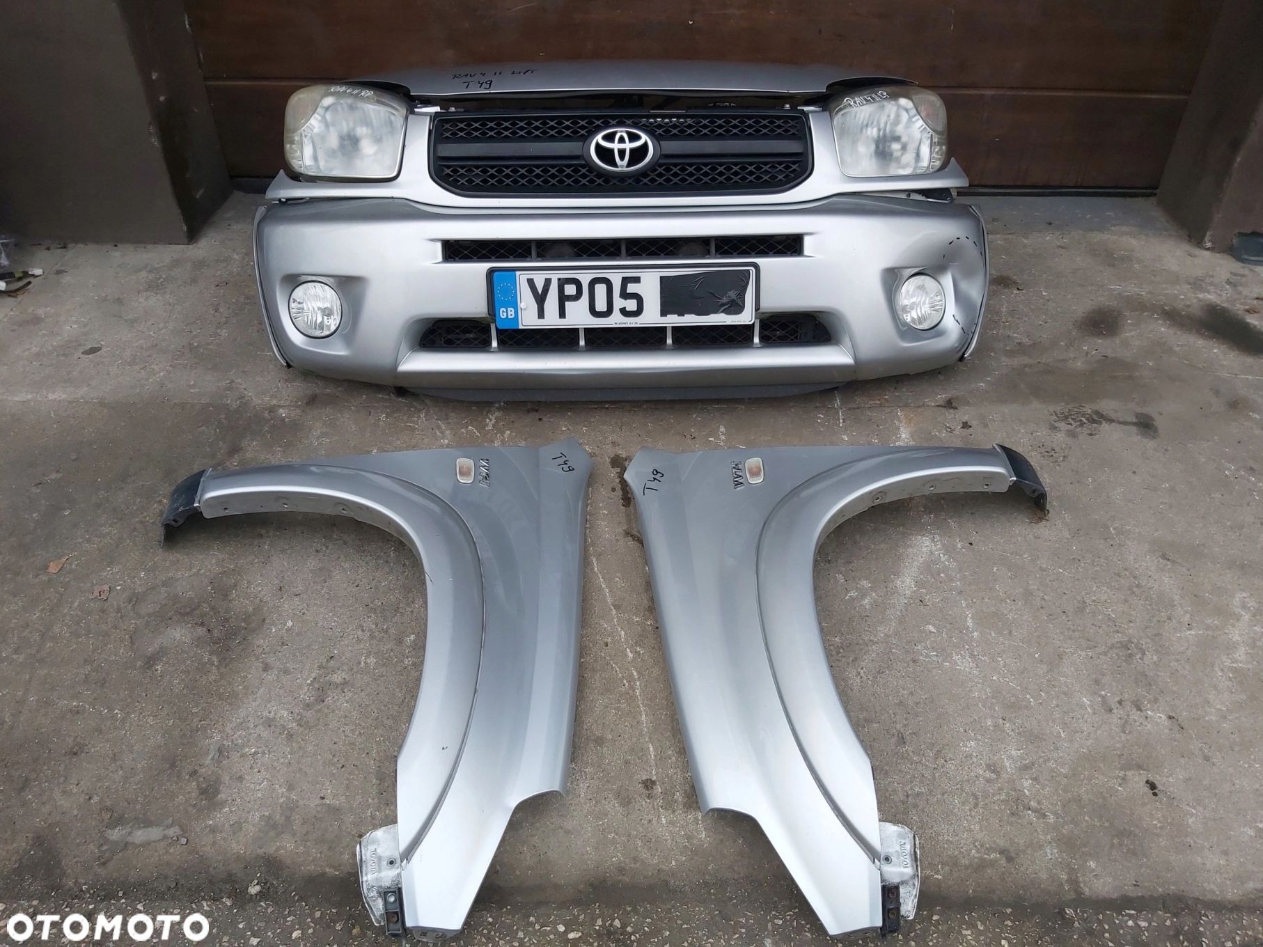 Toyota Rav4 II LIFT kompletny przód zderzak maska grill 2,0 vvti - 1