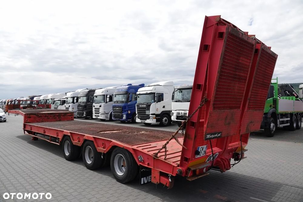 Faymonville VEREM NACZEPA LAWETA NISKOPODWOZIE / NAJAZDY HYDRAULICZNE / 3 OSIOWA / DMC: 34 tony / WAGA: 11 500 kg / - 4