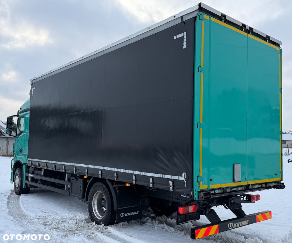 Mercedes-Benz ACTROS 1845 / FIRANKA / 18 EUROPALET / ALUSY / 8 000 KG ŁADOWNOŚCI / 2018 ROK / SPROWADZONY / AUTOMAT / SYPIALKA / EURO 6 - 5