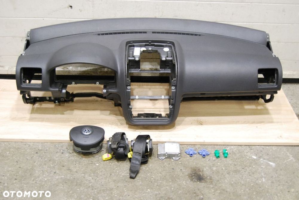 DESKA KOKPIT KOMPLET PASY AIR BAG VW GOLF V 1K0858295 1K3857705C - 5