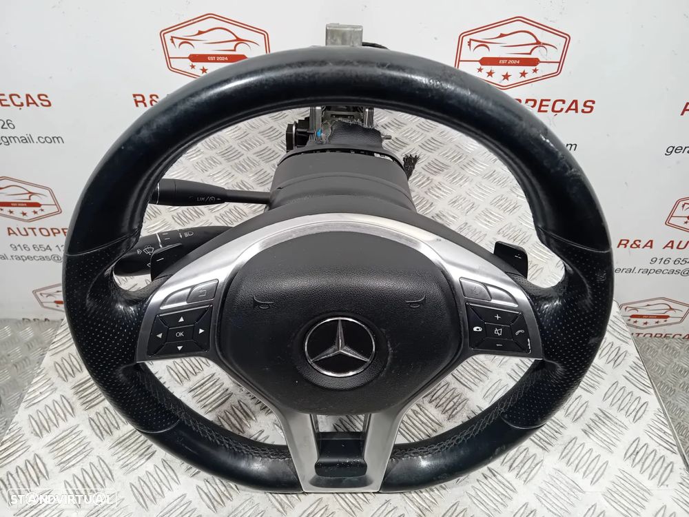 Volante Mercedes Class E W207 com Patilhas Original - 3