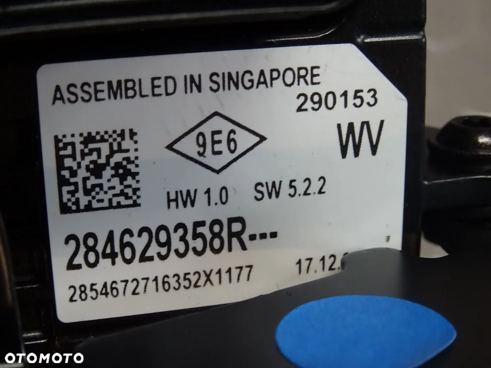 284629358R kamera Radar Renault SCENIC IV Movano trafic czesci - 2