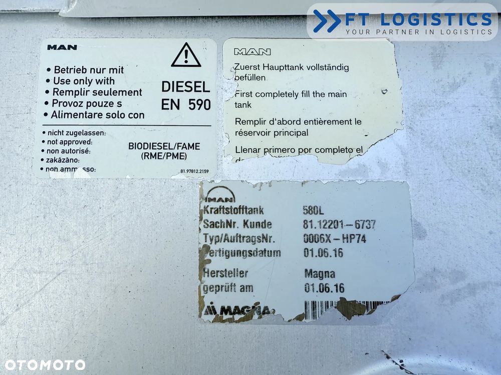 MAN TGX 18.440 / AUTOMAT / STANDARD / RETARDER / ZBIORNIKI PALIWA 1160L / DWA ŁÓŻKA / LODÓWKA - STAN IDEALNY - 15