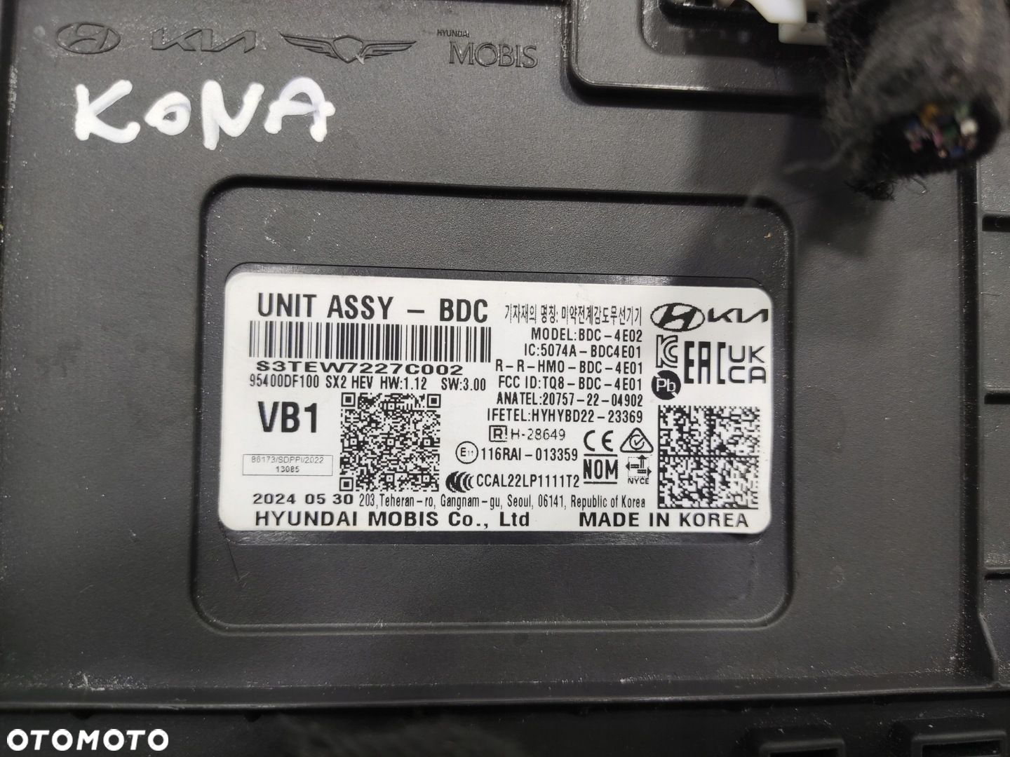 MODUŁ STEROWNIK BDC HYUNDAI KONA II 2023-2025 95400-DF100 - 4