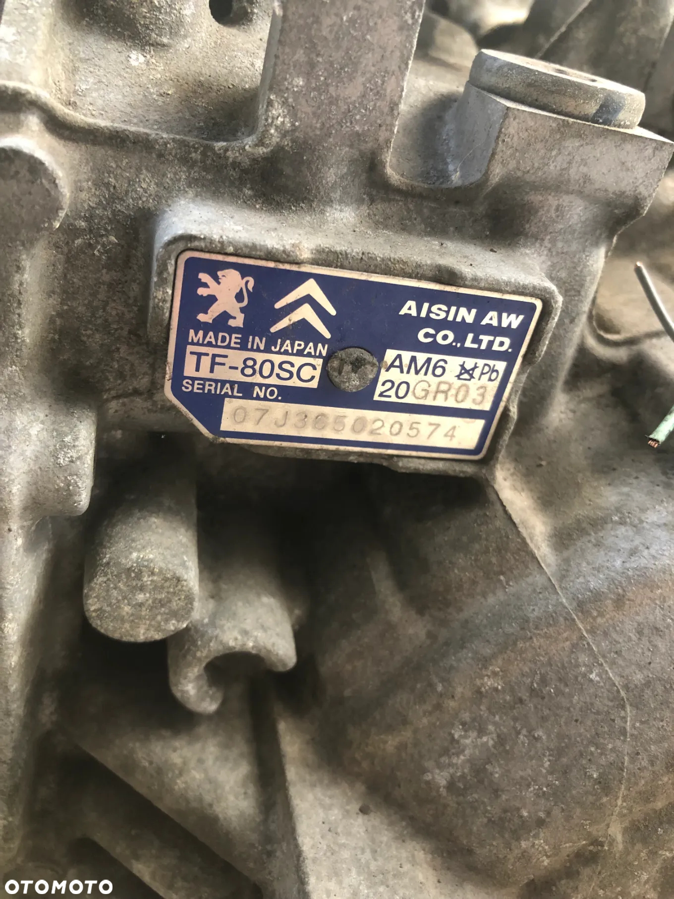 skrzynia biegów citroen c4 picasso 2.0 hdi 20gr03 automat - 4