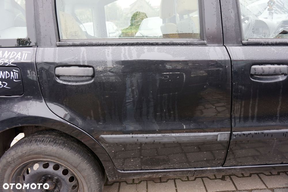 DRZWI TYLNE PRAWE PANDA II 632  CZARNY FIAT 2003-2012 - 3