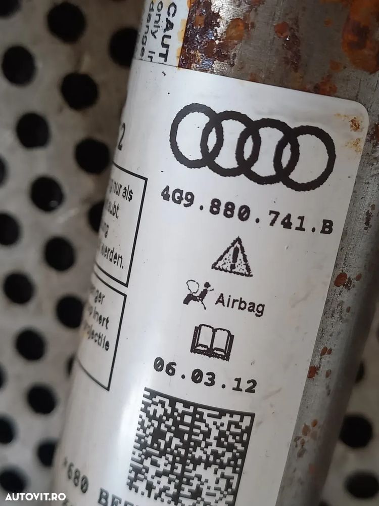 Airbag Cortina Audi A6 4G C7 Combi Variant An 2011-2012-2013-2014-2015-2016-2017-2018 Cod 4GB 4GB - - 5