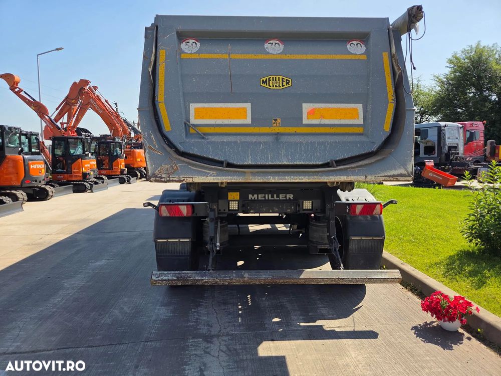 Meiller MHPS 12/27, 2023, 28mc, axa liftabila, scena vizitare, prelata, HARDOX, faras spate, doar 130.000km, posibilitate leasing 4 ani-PROMOTIE 24.900 EUR+Tva si pret ansamblu cu MAN TGS 18.510 4x2, 2023, 310.117km-89.900 EUR+Tva - 7