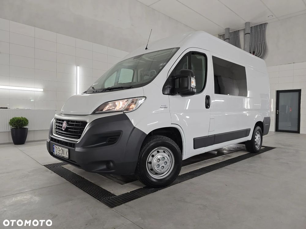 Fiat DUCATO L2H2 7-OSOBOWY ŁADOWNOŚC 1070Kg SILNIK 2,3 IVECO 13O KM SALON PL KLIMA ELEKTRYKA - 9