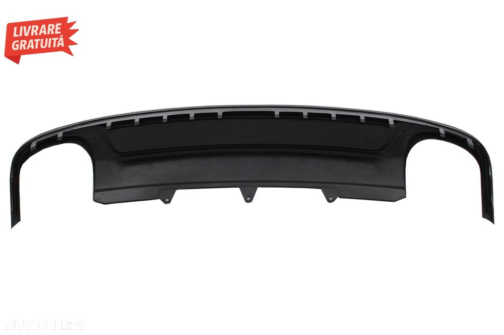 Difuzor Bara Spate Audi A4 B8 Facelift Sedan Avant (2012-2015) S-Line Design doar - livrare gratuita - 6