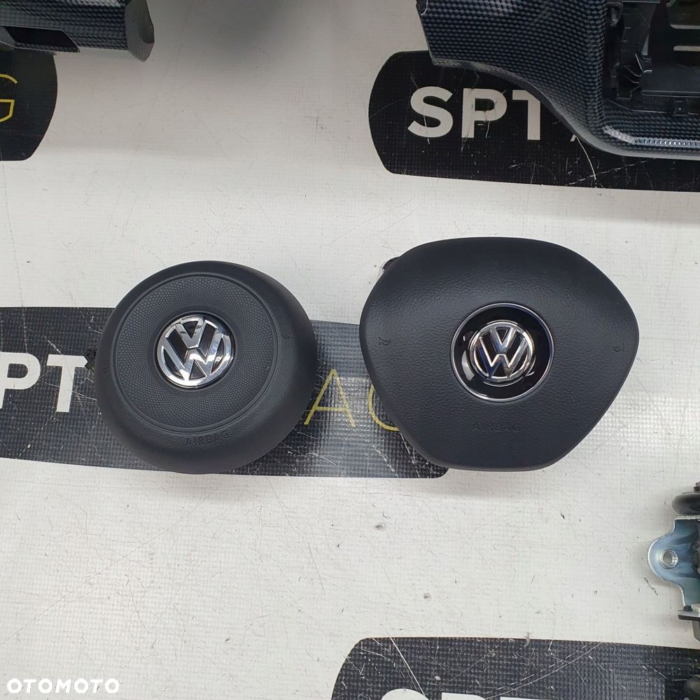 VW UP! UP DESKA ROZDZIELCZA KONSOLA KOKPIT PULPIT PODUSZKI AIRBAG AIR BAG PASY KIT SET - 6