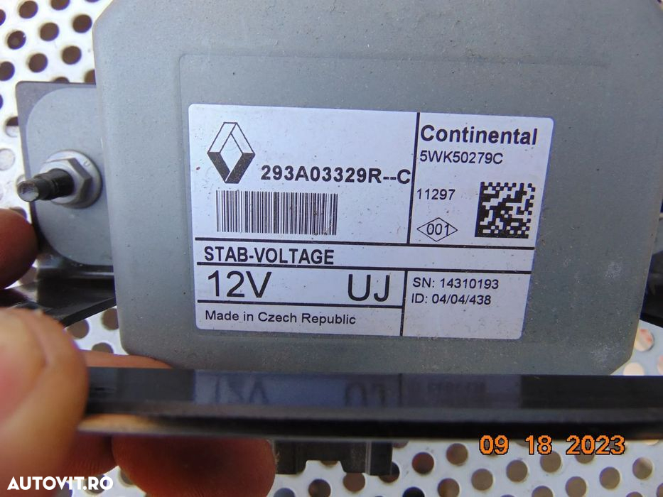 modul control voltaj renault Scenic 3 megane 3 laguna 3 modul electron - 2