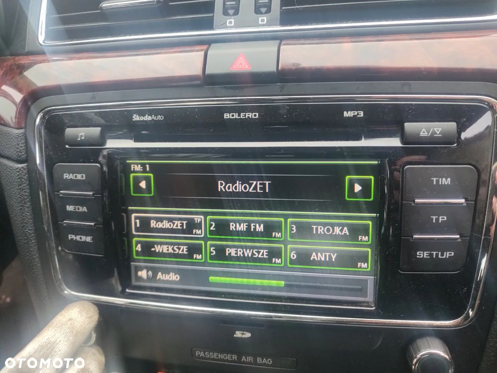 SKODA SUPERB II RADIO FABRYCZNE CD NAWIGACJA BOLERO 3T0035156C - 5