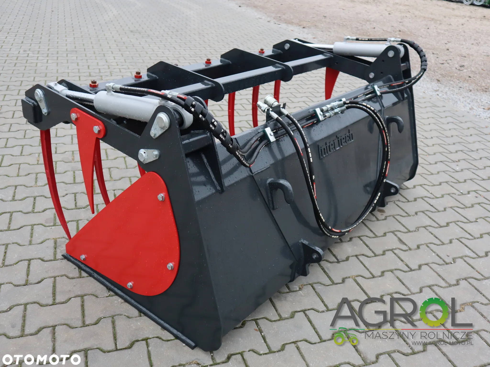 Łyżko-Krokodyl 1,5m 1,8m 2,2m 2,4m Inter Tech; Chwytak Paleciak Łyżka - 5