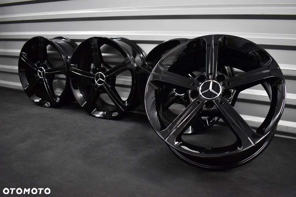 Felgi 5x112 R17 Mercedes A W176 W177 B C E CLA GLA V Vito ORYGINAŁ - 3