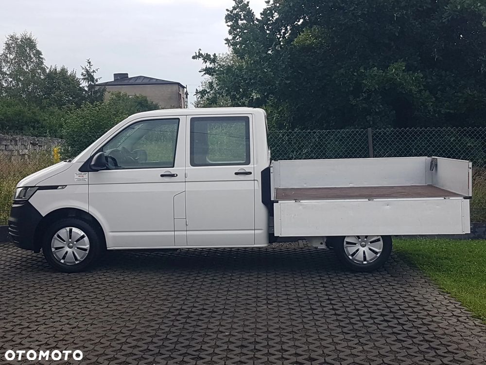 Volkswagen T6 TRANSPORTER DOKA 6-OSÓB PAKA SKRZYNIA ŁADUNKOWA KLIMA DOUBLE KABINA KRAJOWY - 11
