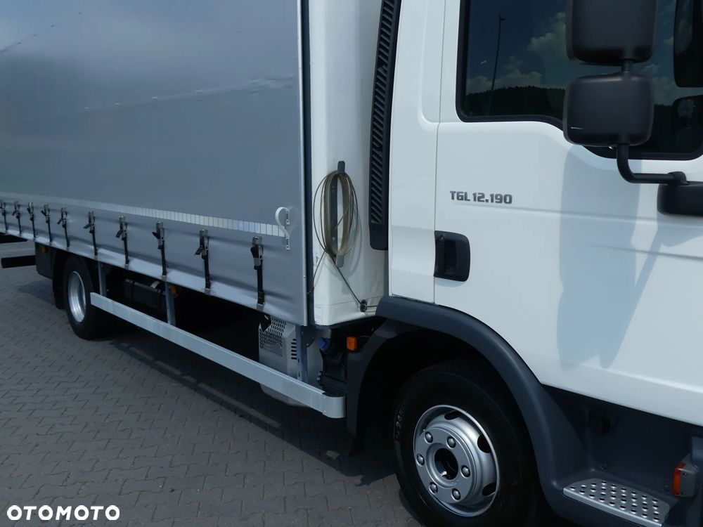 MAN TGL 12.190 / FIRANKA + WINDA / PRZEBIEG 120 TYS KM ! / KLIMA / - 14
