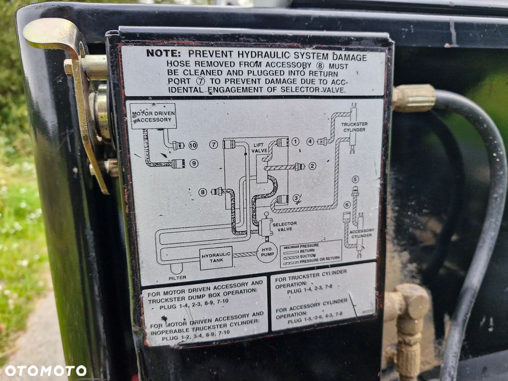 Kubota JACOBSEN RANSOMES TURF TRUCKSTER 34HP CUSHMAN TORO WORKMAN WYWROTKA PIASKARKA BOISKOWA TRAWNIKOWA WYWROTKA WOZIDŁO BUDOWLANE JOHN DEERE GATOR MELEX MULTICAR RINK WIEDENMANN BLEC - 27