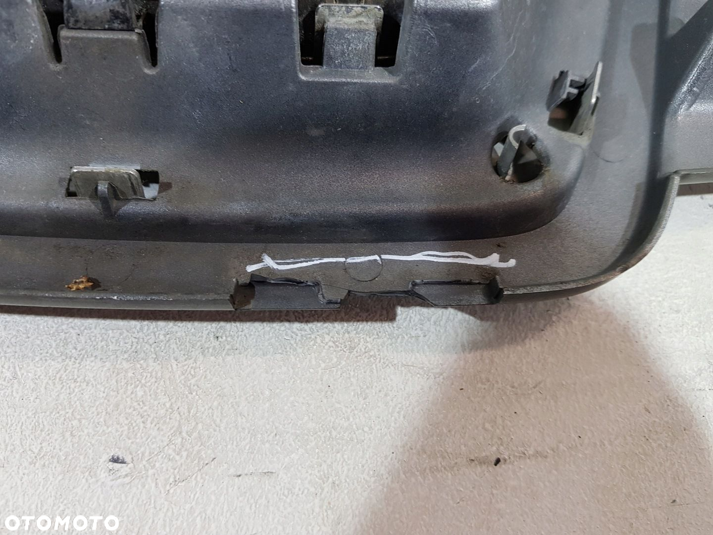 GRILL ATRAPA ZDERZAKA PRZÓD 62310-JD00B NISSAN QASHQAI J10 06-10 - 10