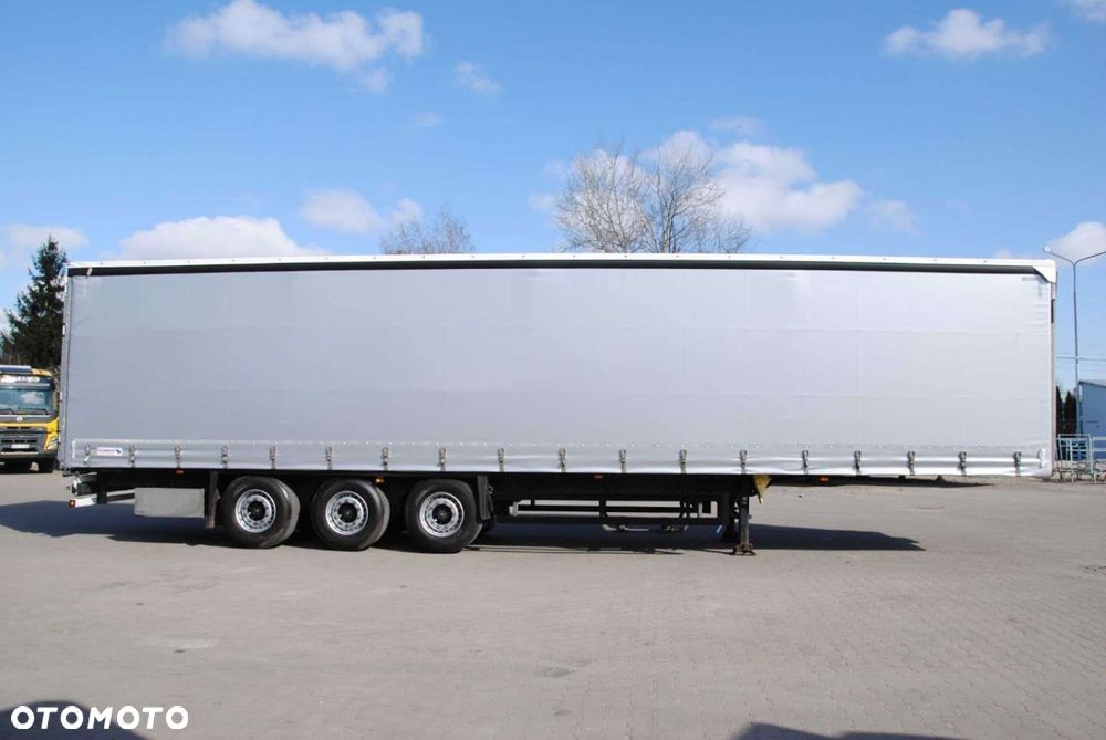 Schmitz Cargobull SCS kurtyna, podnoszona oś - 3