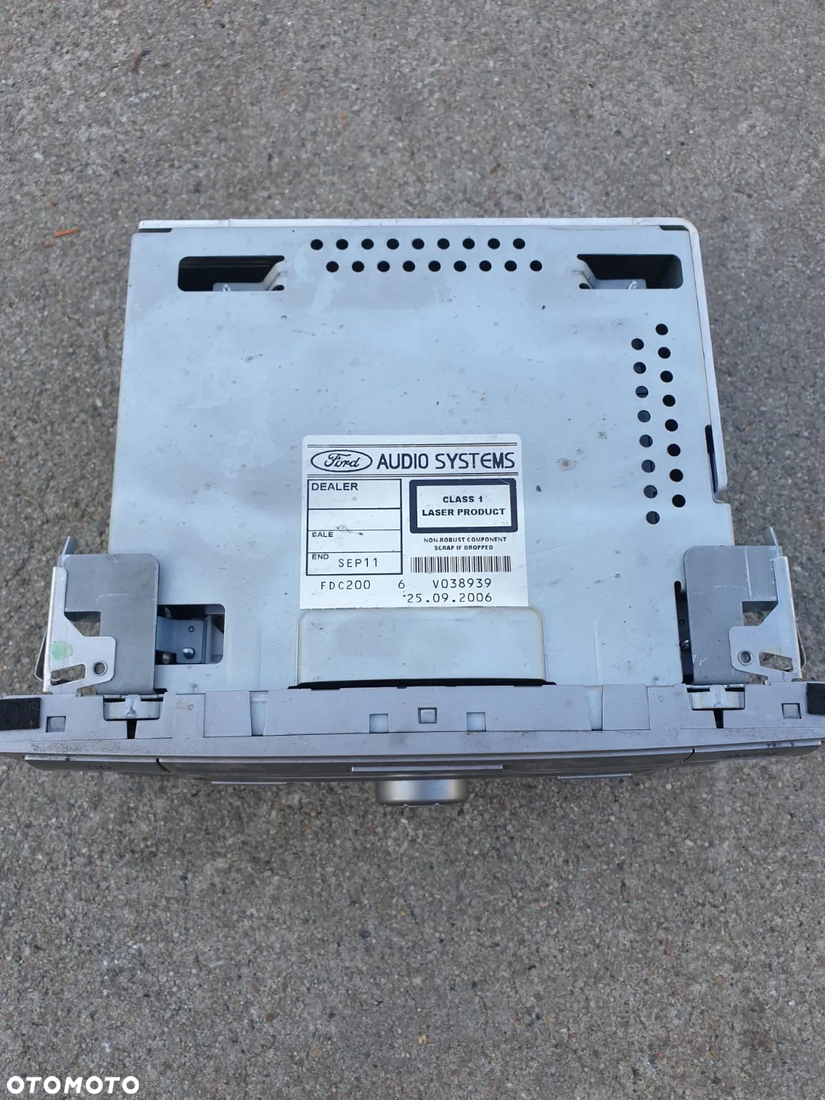 Radio Radioodtwarzacz CD MP3 Ford S-Max MK1 6M2T-18C815-AF - 3