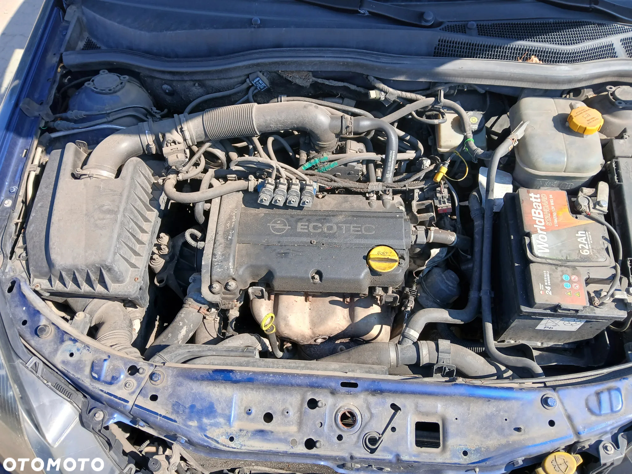 opel astra H silnik 1.4 16V Z14XEP skrzynia M24 napęd sanki belka wahacz wahacze zacisk zaciski - 2