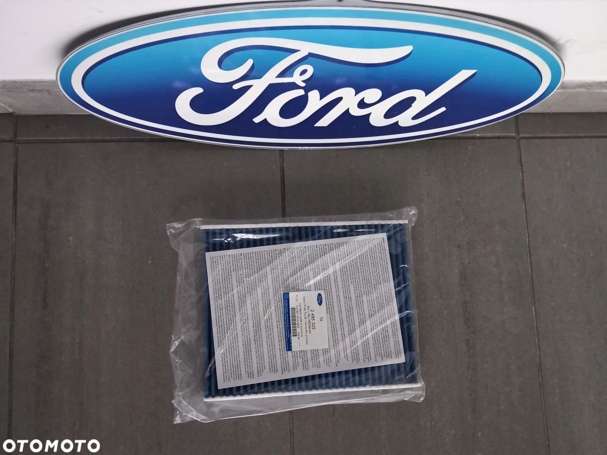 Filtr Kabinowy Z Węglem Aktywnym, Antyalergiczny Do Ford B-max, EcoSport, Fiesta, Ka+, Puma, Transit Courier 2495322 - 1