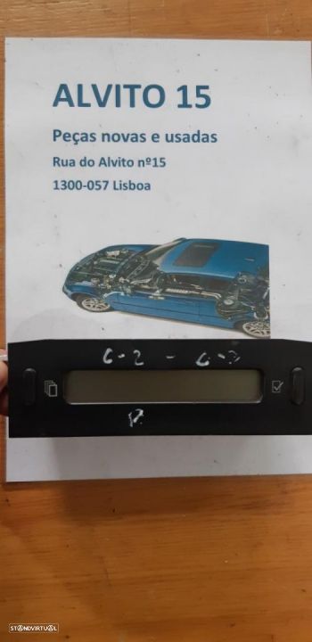 Display de Informações Renault Citroen C2/C3 - 1