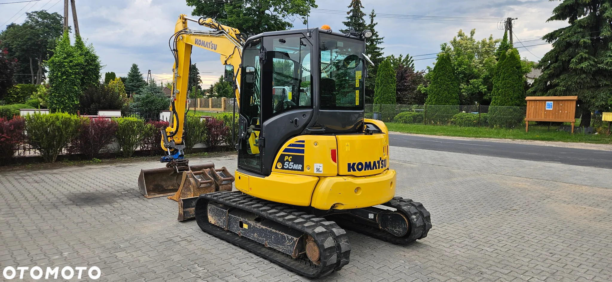 Komatsu PC55MR-5EO Rototilt! 2800Mtg! 3 łyżki! Sprowadzona! - 3