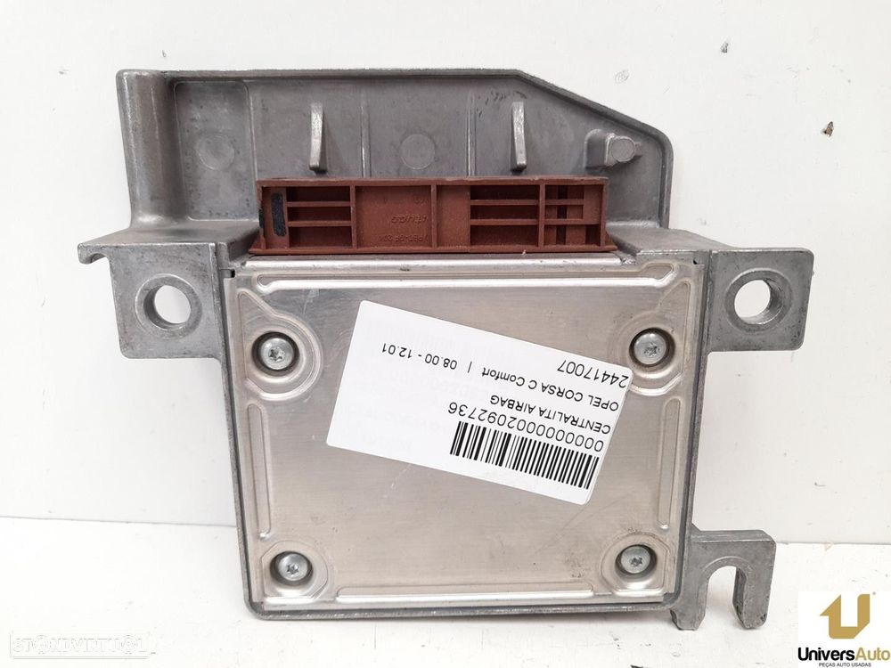 CENTRALINA AIRBAG OPEL CORSA C 2001 -24417007 - 3