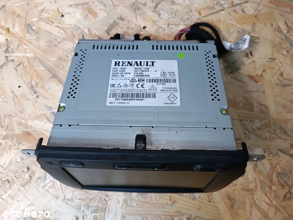 RADIO NAWIGACJA RAMKA DACIA DUSTER  LODGY DOKKER 281158848R + KOD - 3