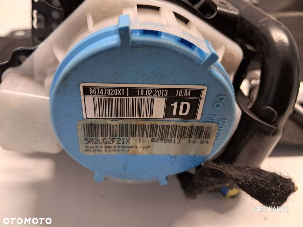 citroen c4 picasso i lewy + prawy pas bezpieczeństwa fotela przedniego - 3