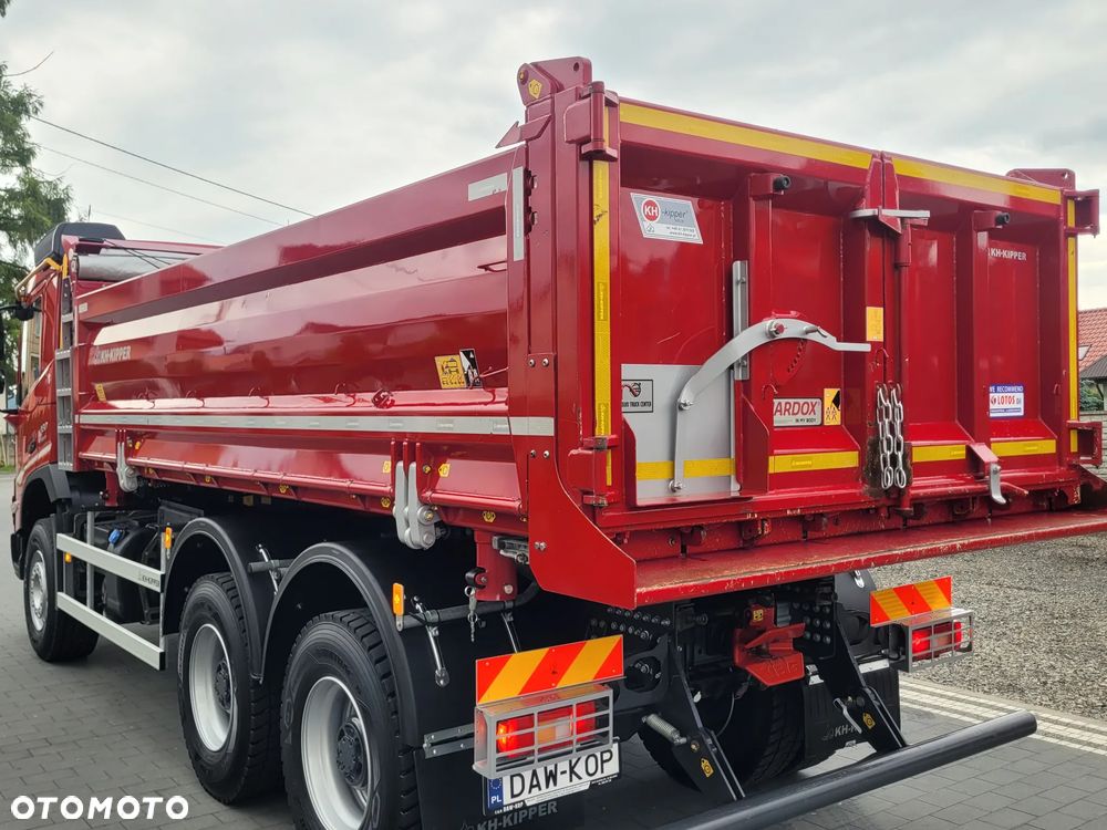 Volvo FMX / 460KM / jak NOWY!! / 59.000km / HYDROBURTA / 6x4 / PRZYCZEPA MEILLER / - 9