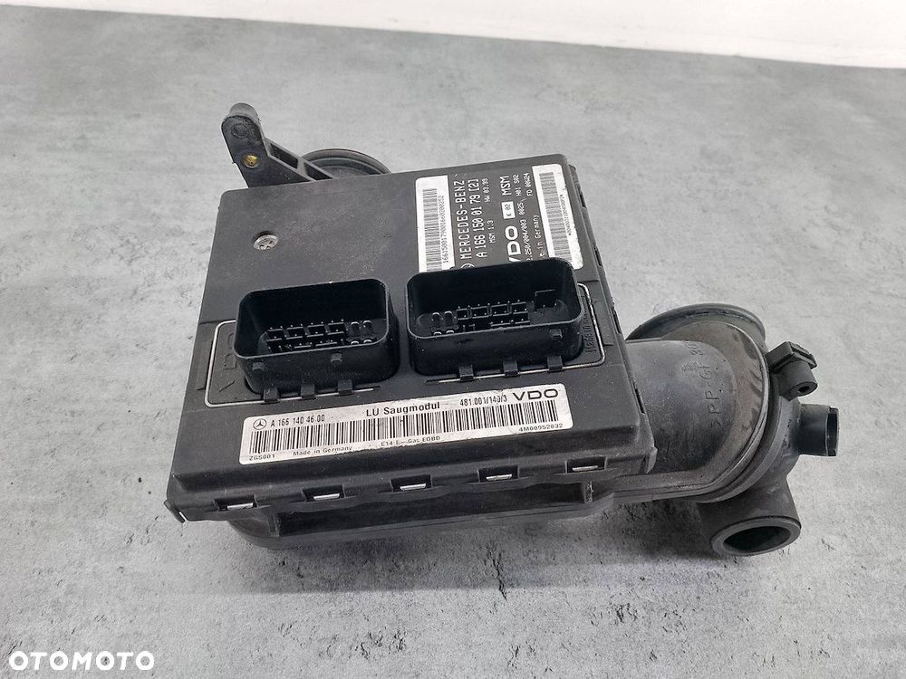 KOMPUTER, STEROWNIK MER. KL.A W168 A1661500179  A1661404700 481.001/140/3 - 1