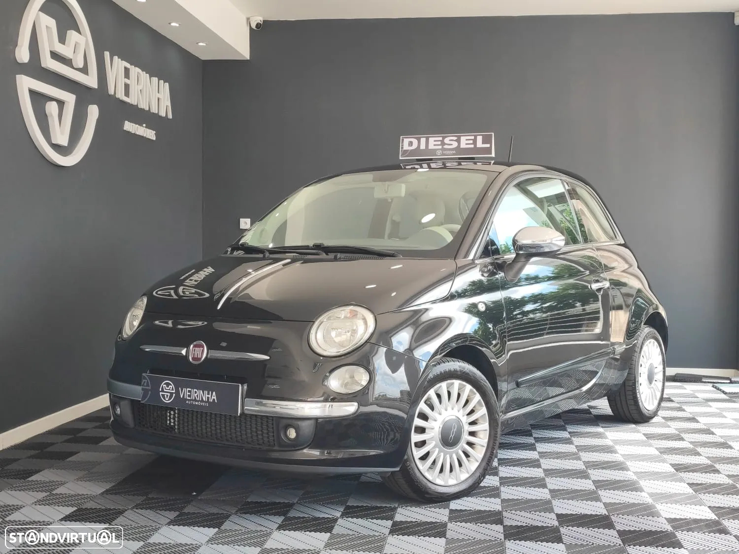 Fiat 500 1.3 16V MJ Lounge S&S - 4